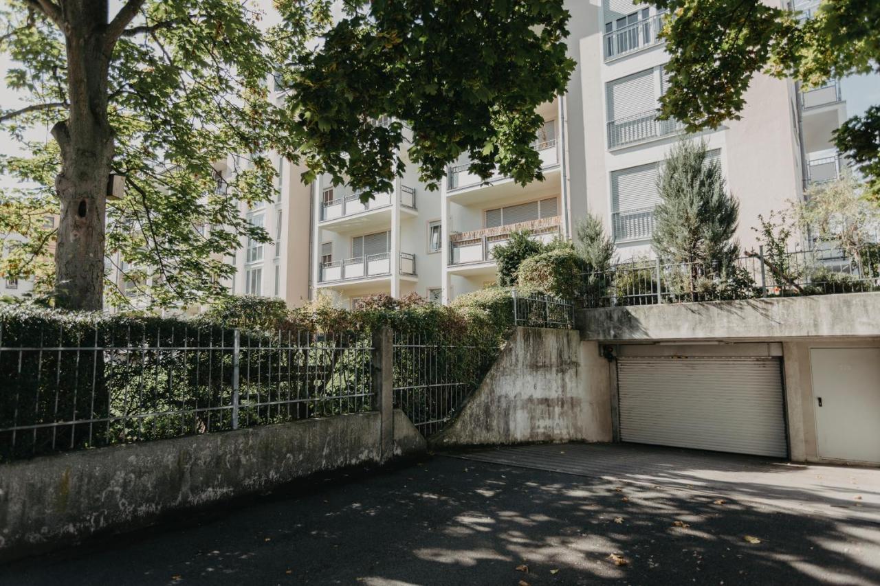Traber Apartments Im Herzen Leipzigs Balkon Parkplatz Luaran gambar